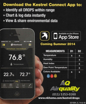 Dataloggers: KESTREL D2